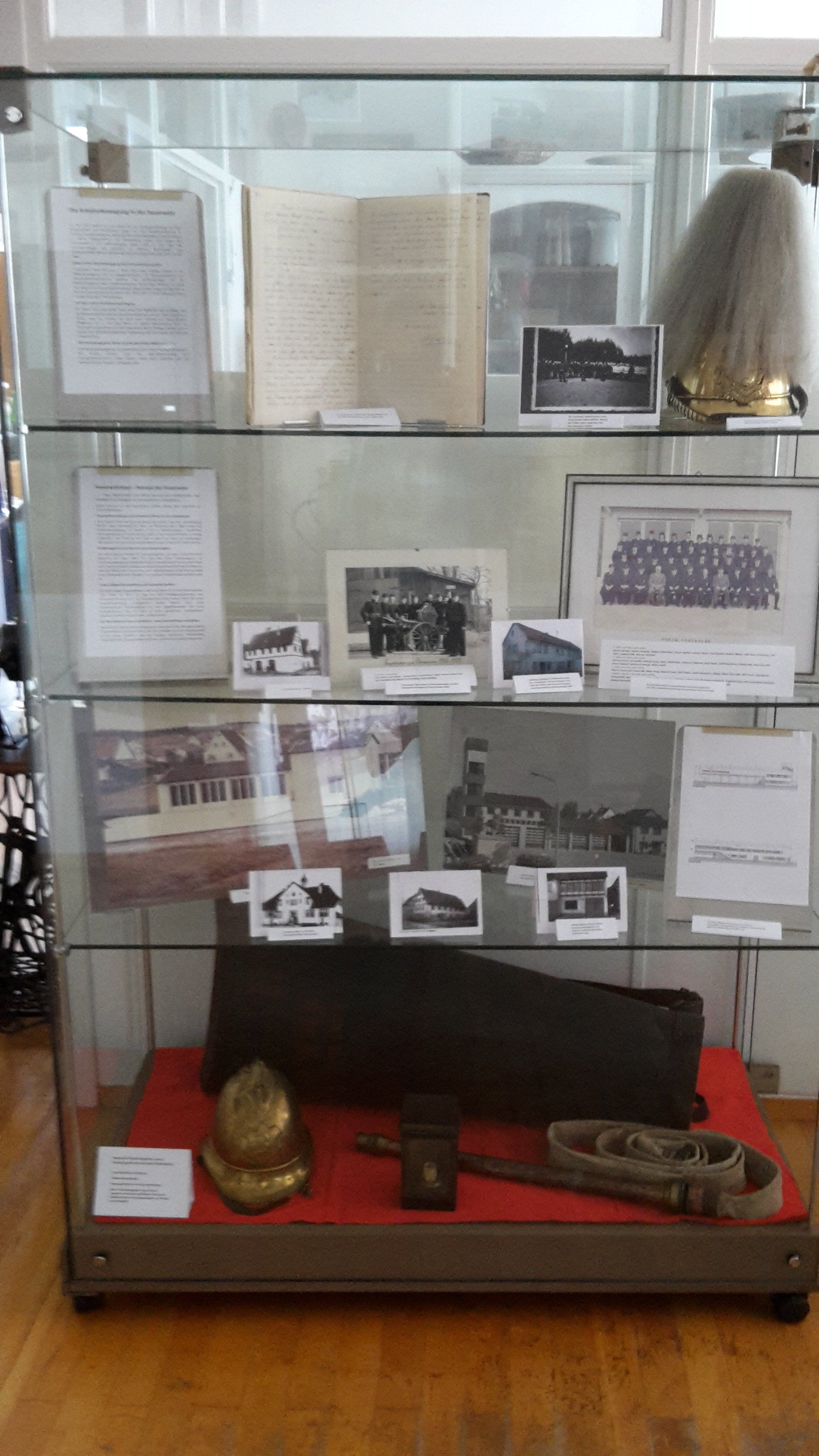 Vitrine in der HeiSa