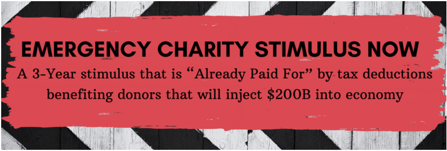 Emergency Charity Stimulus Now