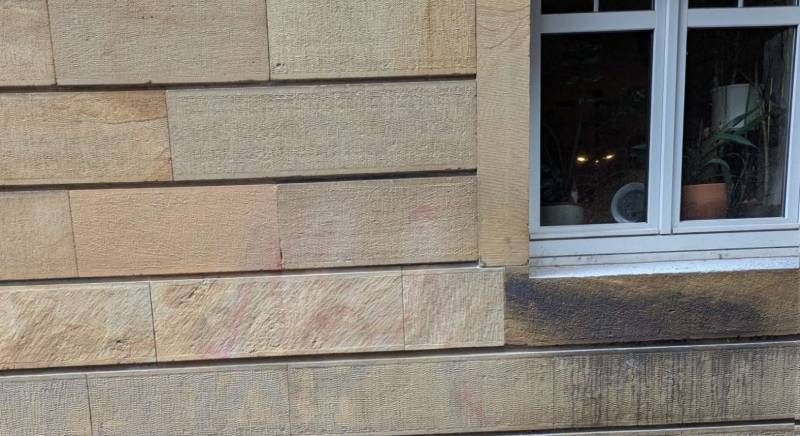 Sandstein ohne Graffiti