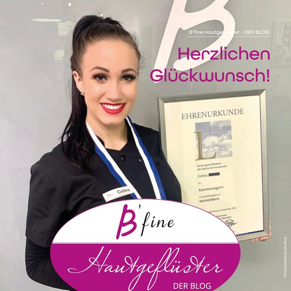 Kammersiegerin Coline - Ehrenurkunde Ehrenurkunde für Coline. Glückwunsch Coline!