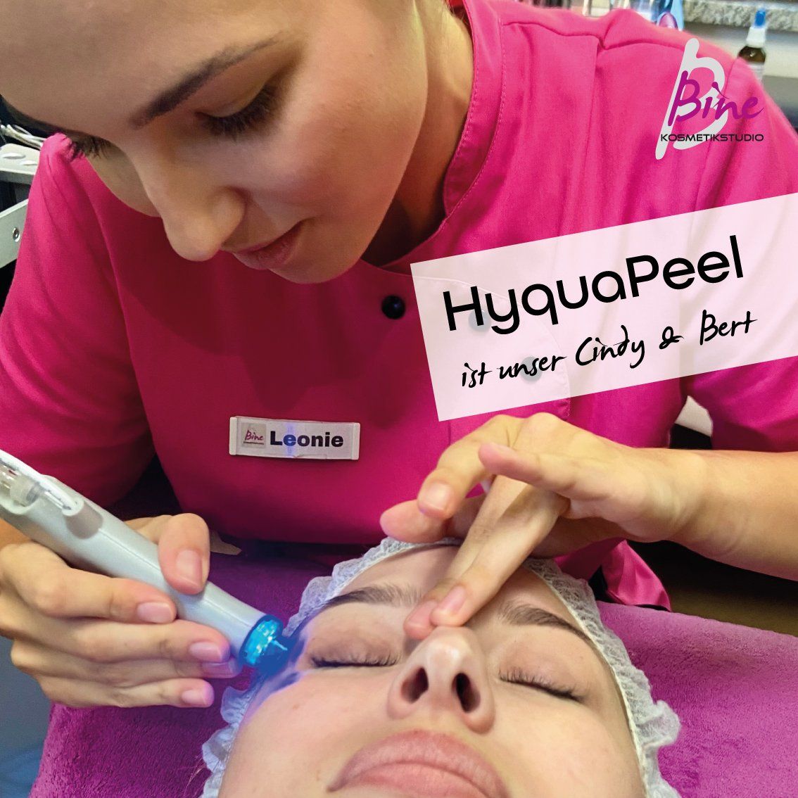 Reinigungskünstler HyquaPeel HyquaPeel - Neu im Kosmetikstudio Bine