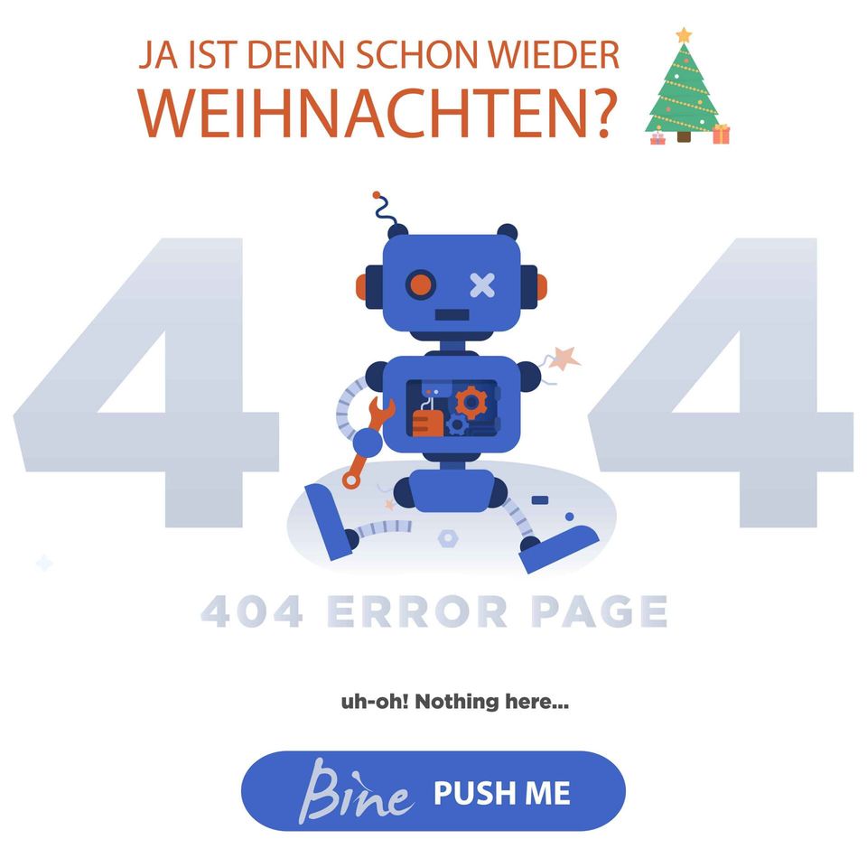 Ja, ist denn schon wieder Weihnachten. Profis an meiner Seite Profis an meiner Seite