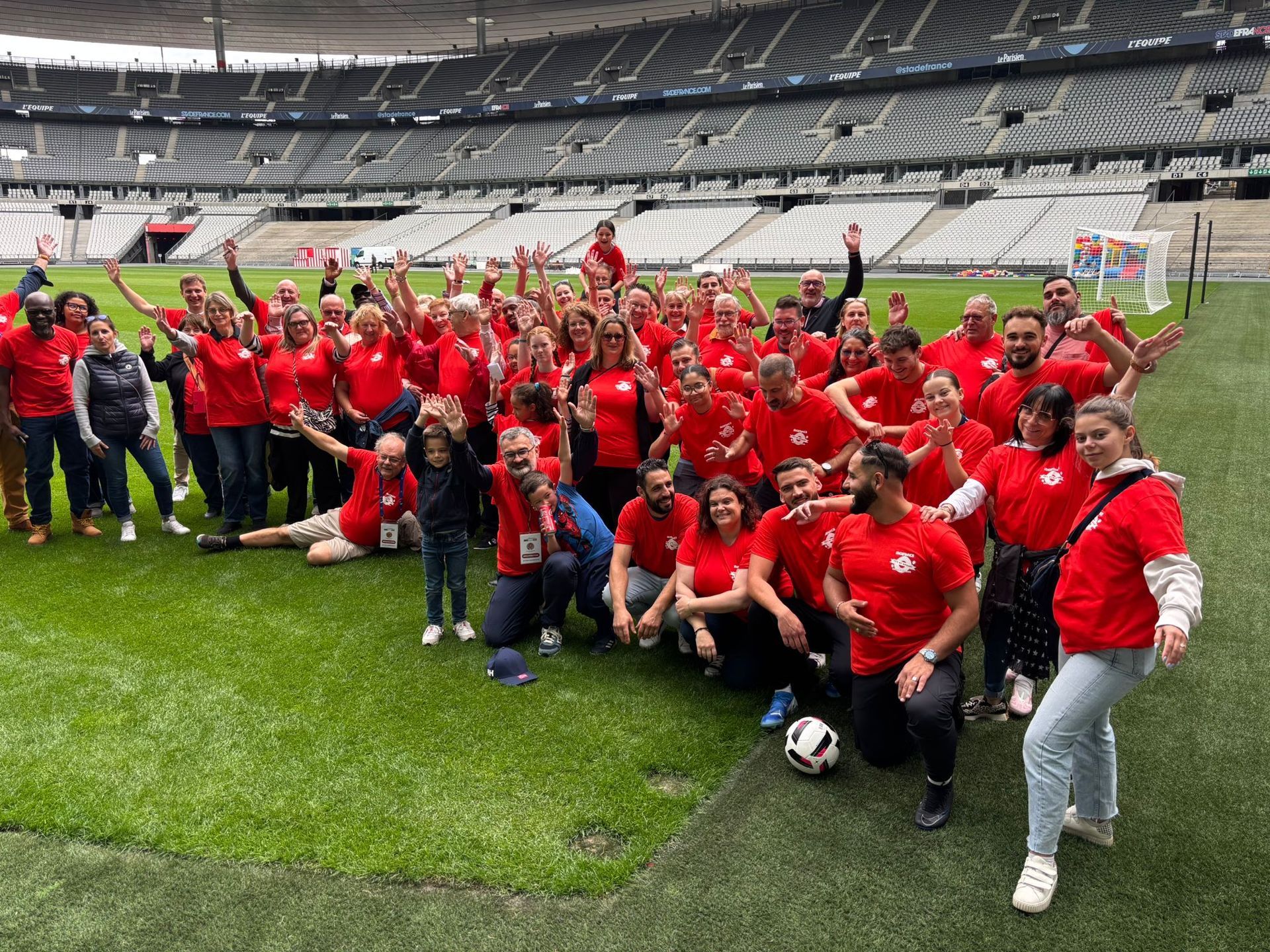 Fête des Riverains sur la pelouse du Stade de France Fête des Riverains sur la pelouse du Stade de France