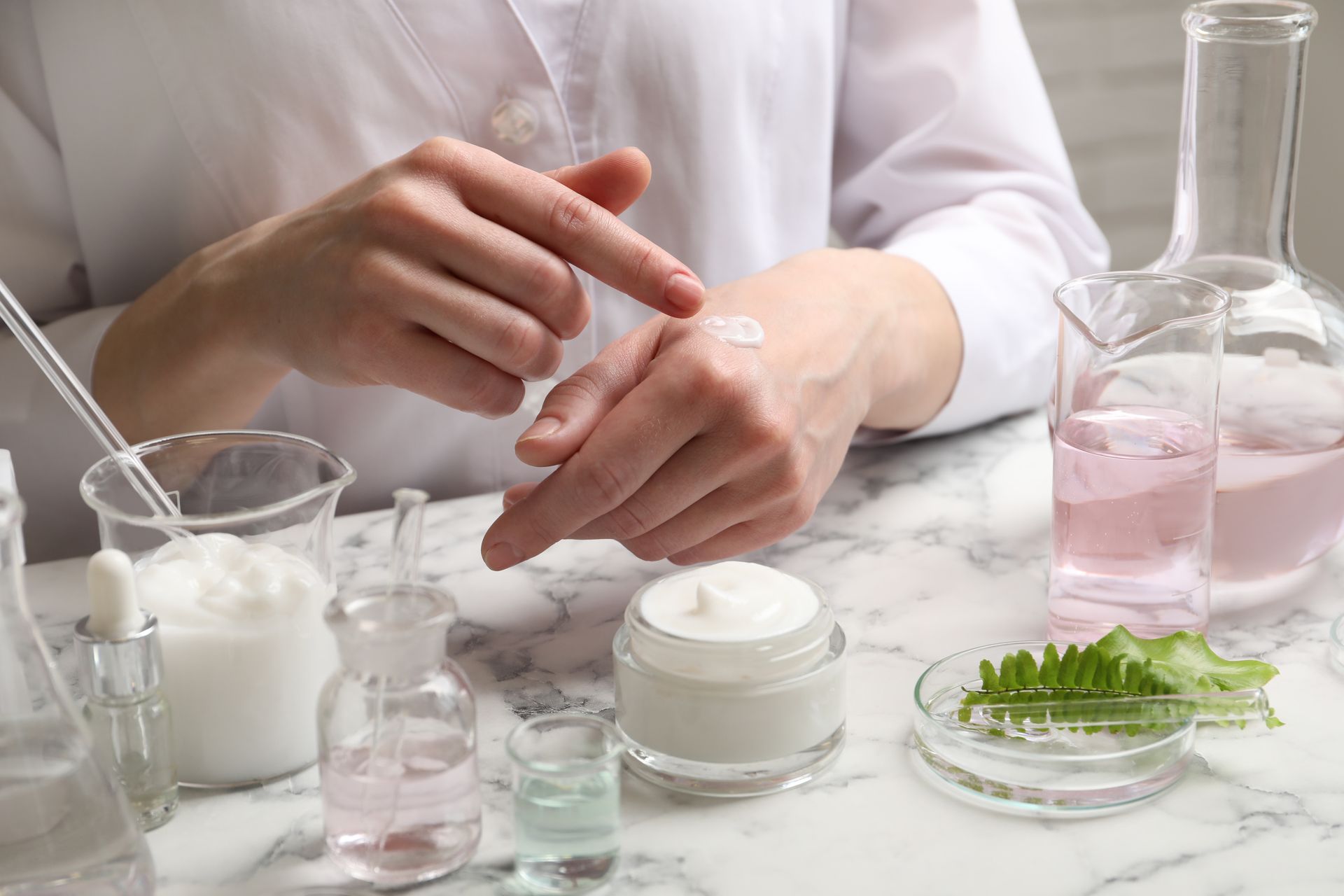 Développement d'un produit cosmétique