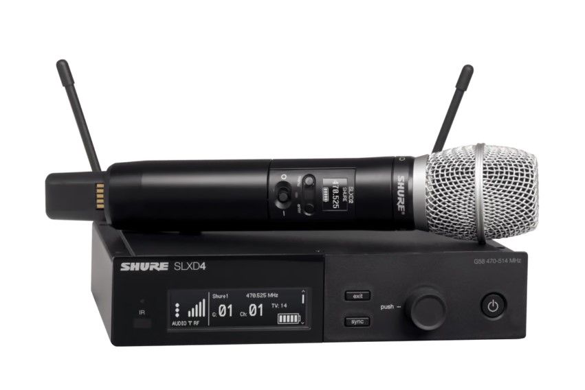 Shure SLXD SM86 Funkmikrofon mieten