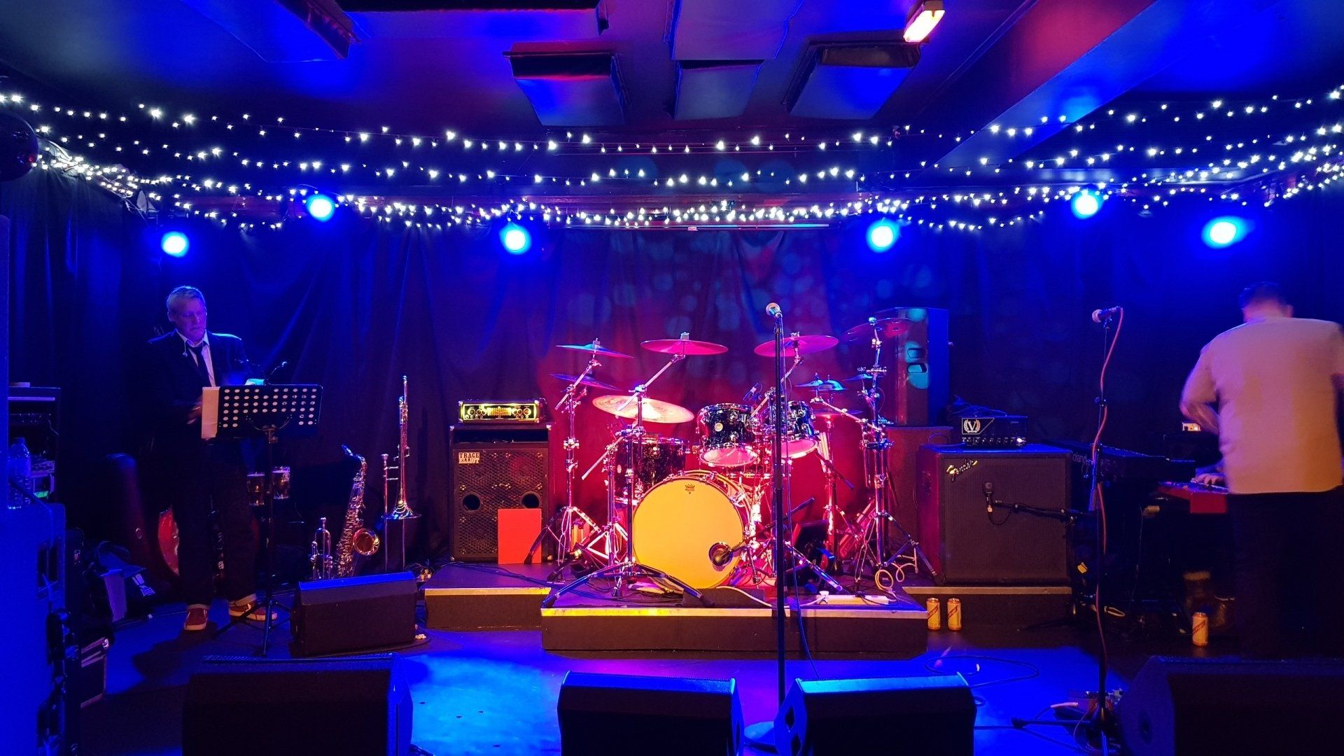 a person playing the drums