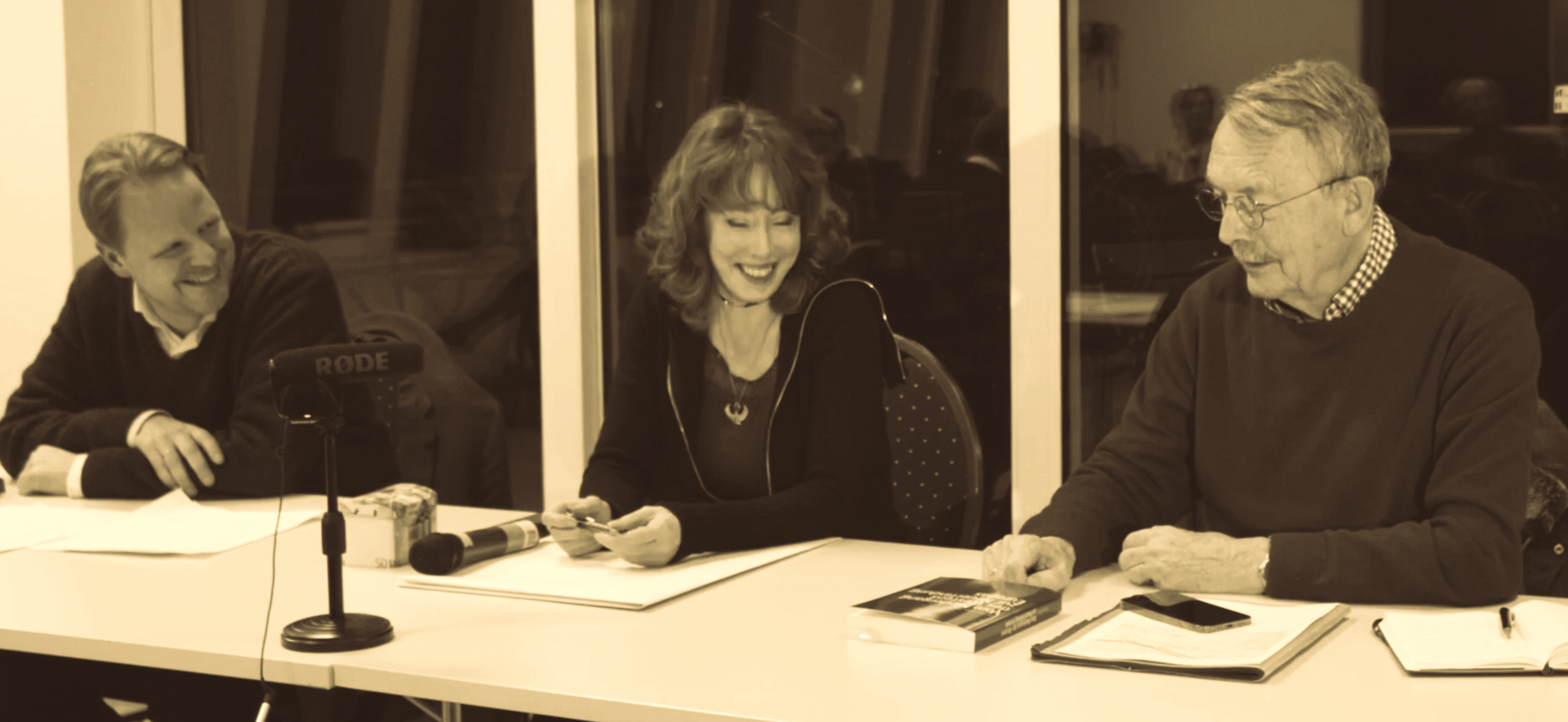 Dr. Hauke Ritz, Isabelle Casel und Prof. Dr. Wolfgang Streeck