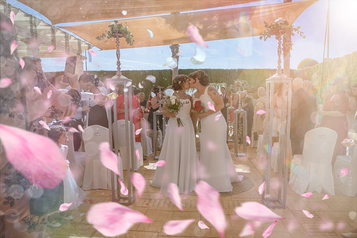 Bodas únicas en Sevilla: M. Carmen y Miriam