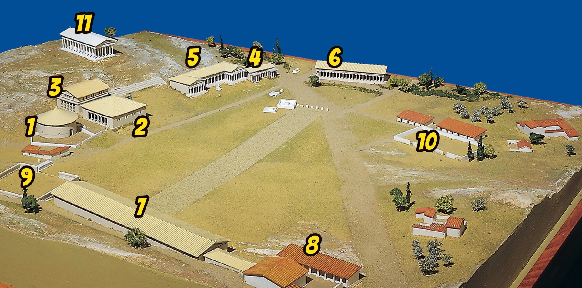 © Bild: ASCSA Digital Collections. American School of Classical Studies at Athens: Agora Excavations Die Agora von Athen um 400 v. Chr.