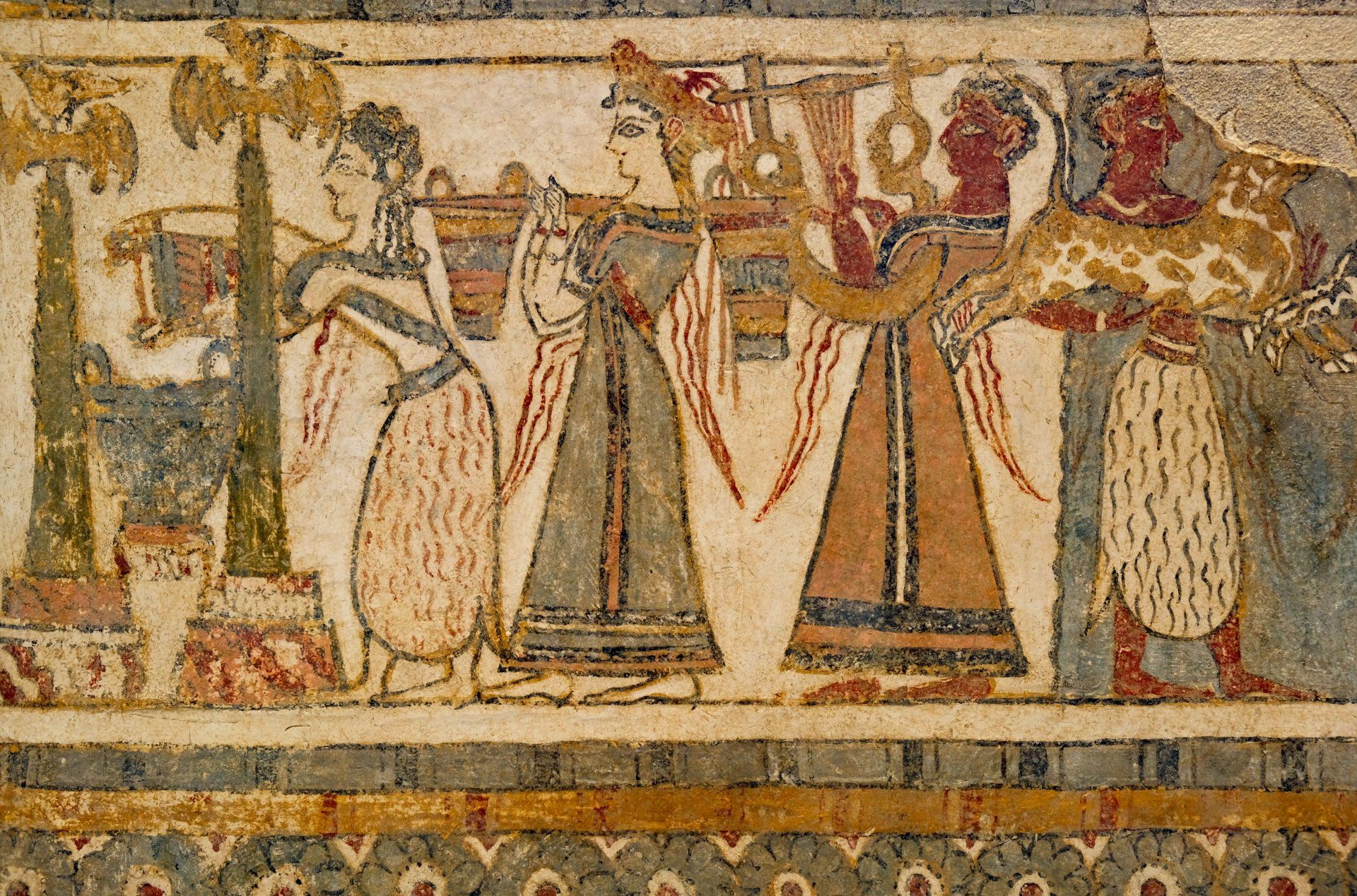 © Bild: Wikimedia Commons Sarkophag von Agia Triada