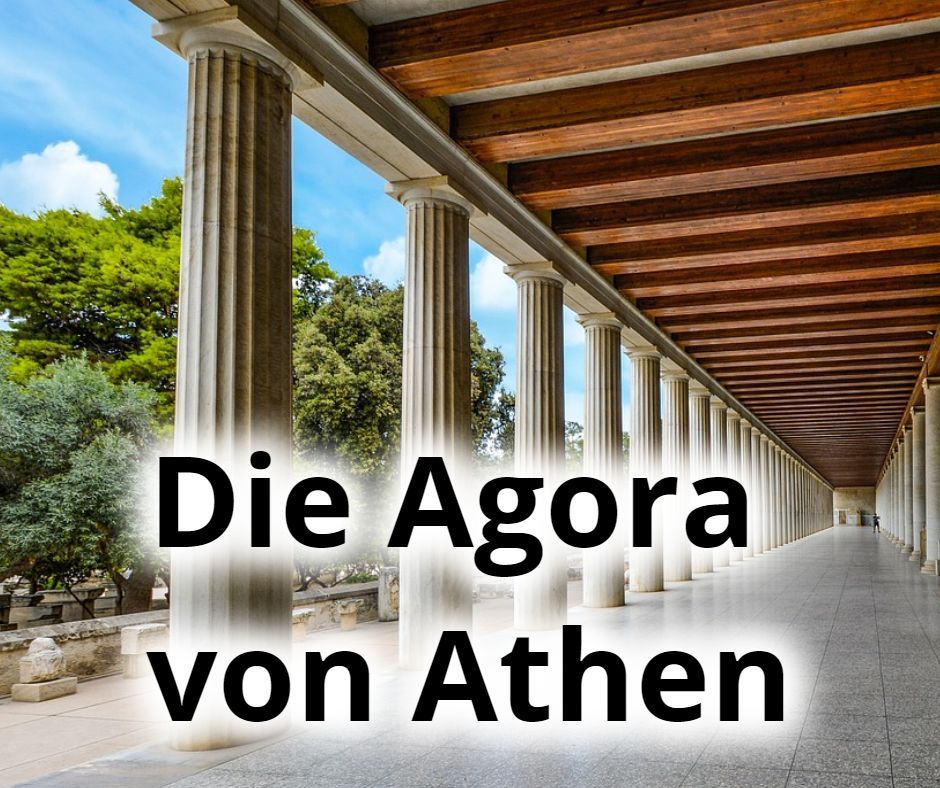Die Agora von Athen