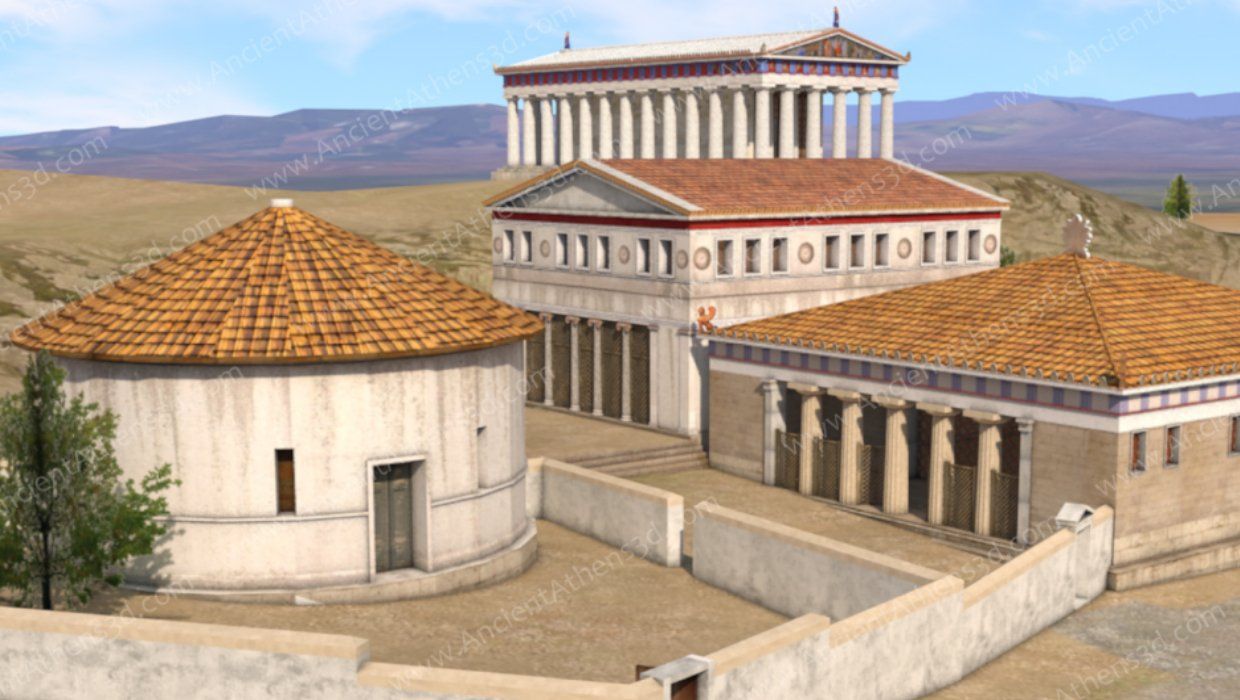 © Dimitrios Tsalkanis: ancientathens3d.com