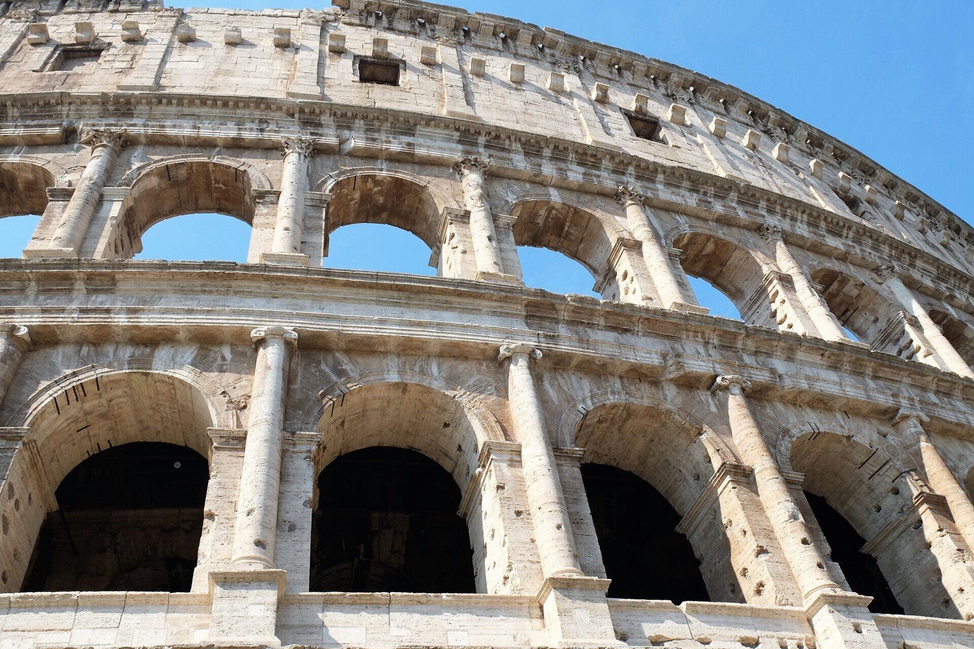 Rom Kolosseum Außenansicht