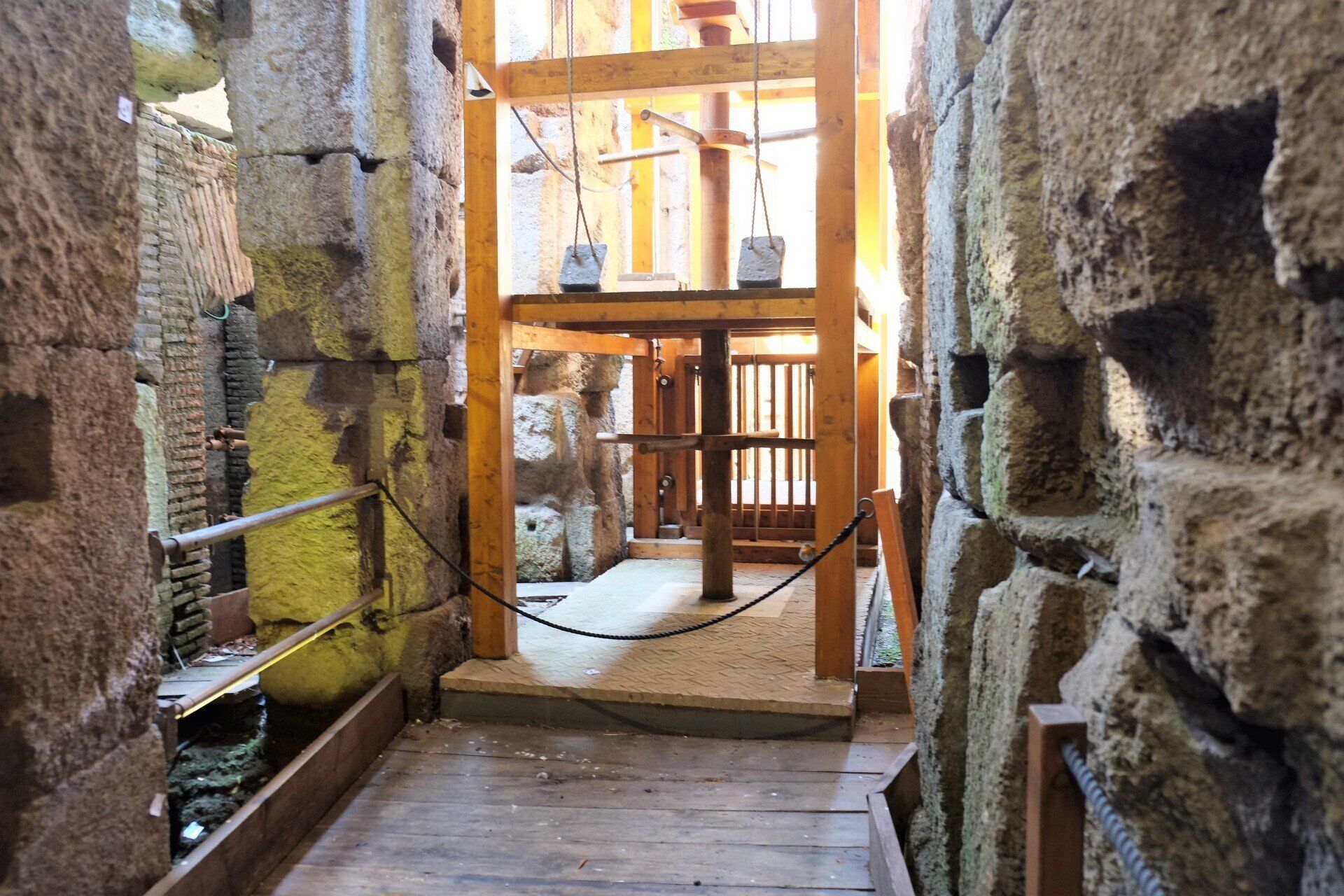 Kolosseum Untergeschoss