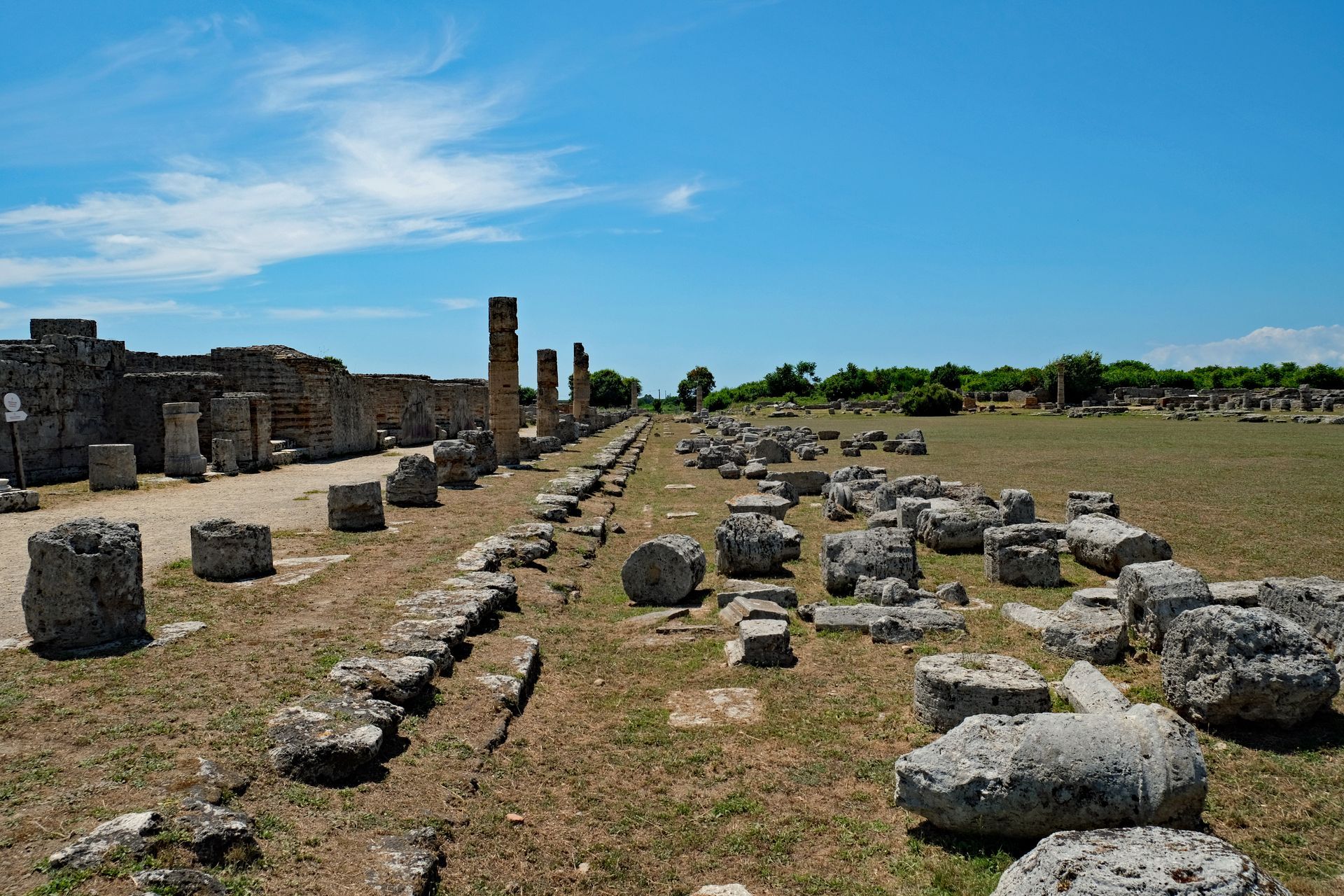 römisches Forum in Paestum