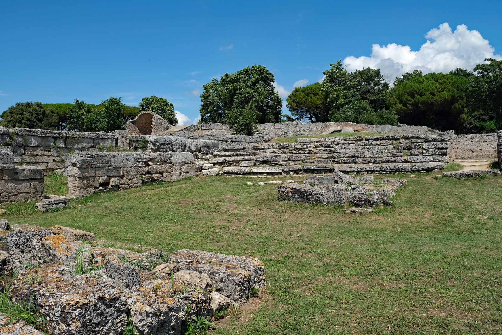 Comitium in Paestum