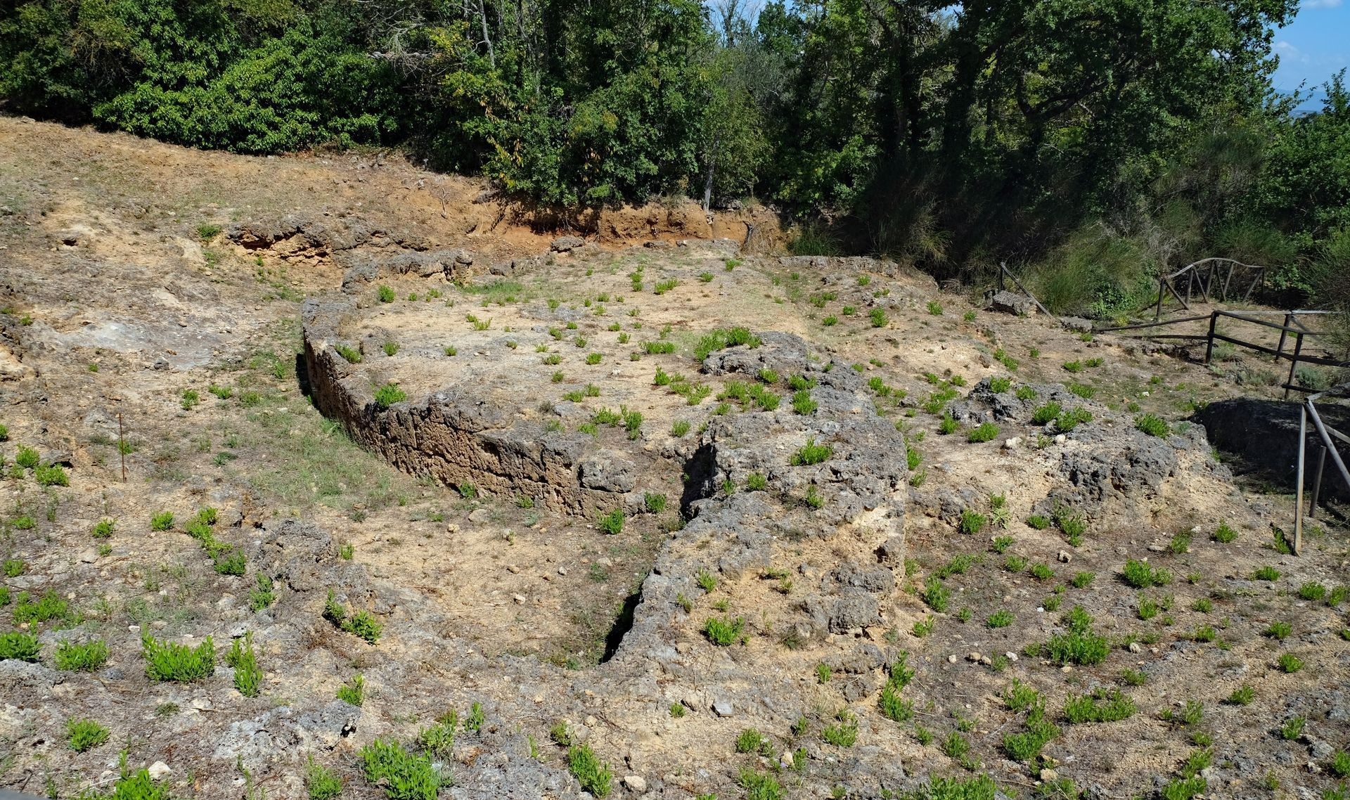 Pianacce-Nekropole in Sarteano