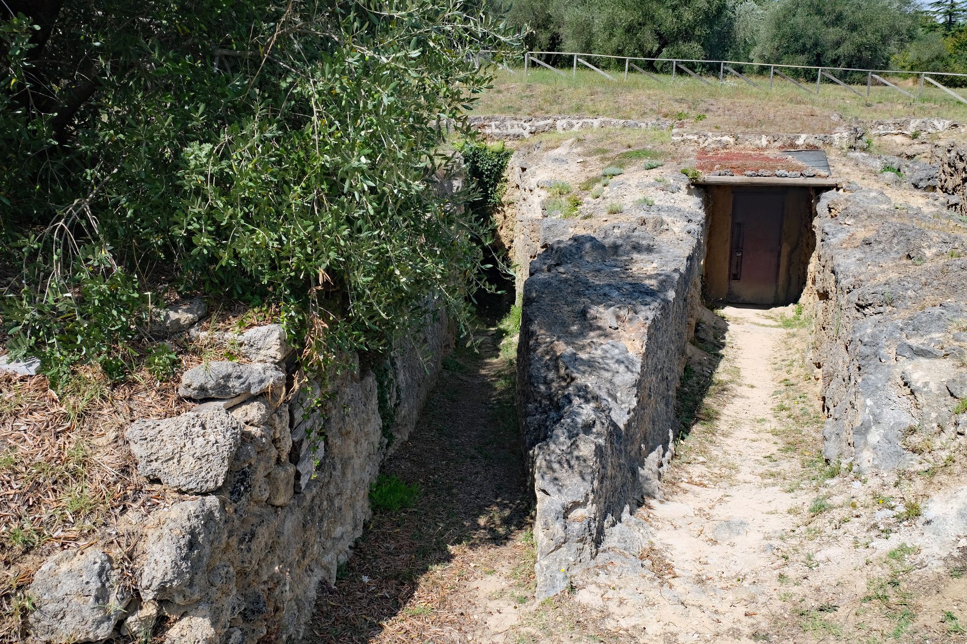Sarteano Grab der höllischen Quadriga
