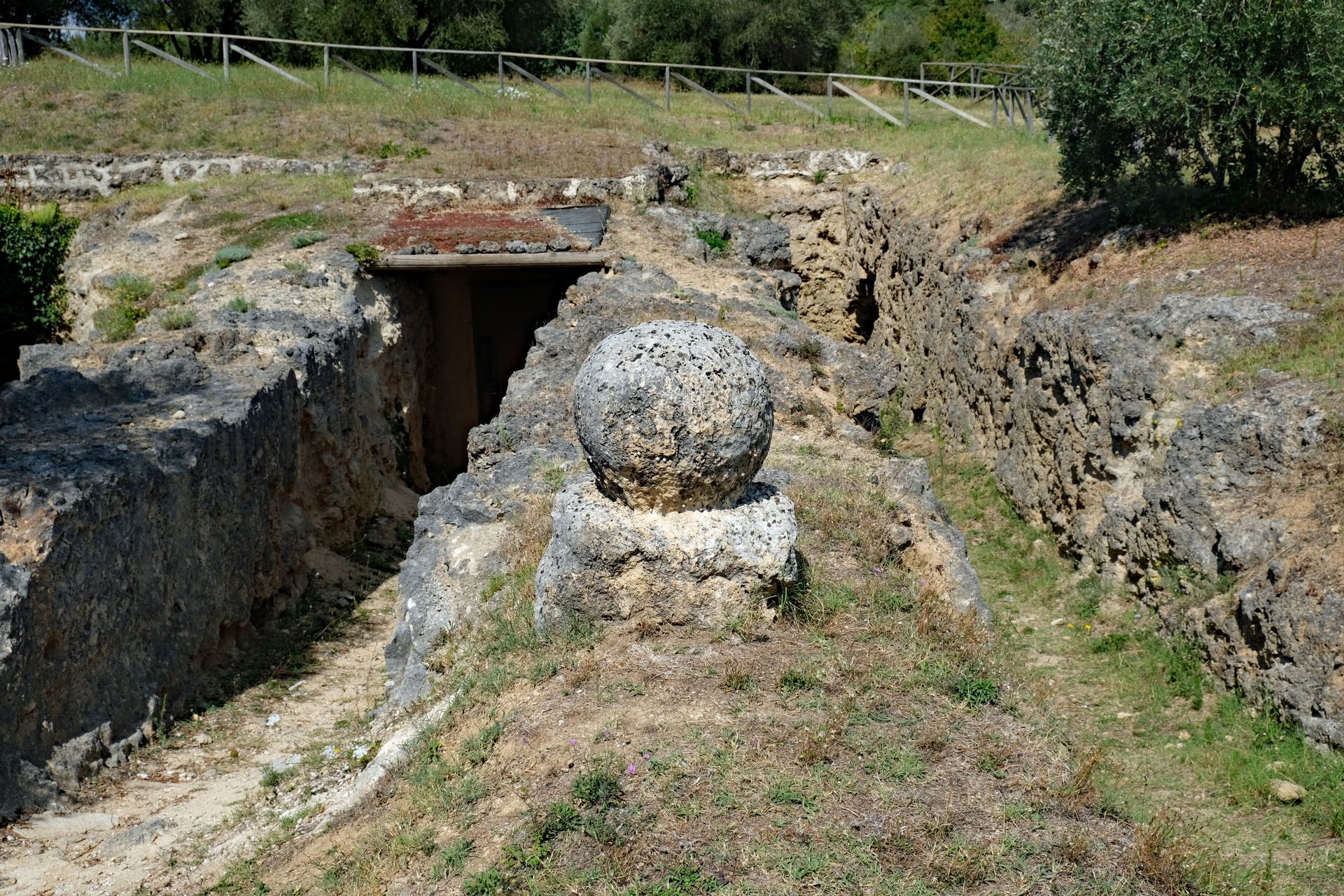Sarteano Grab der höllischen Quadriga