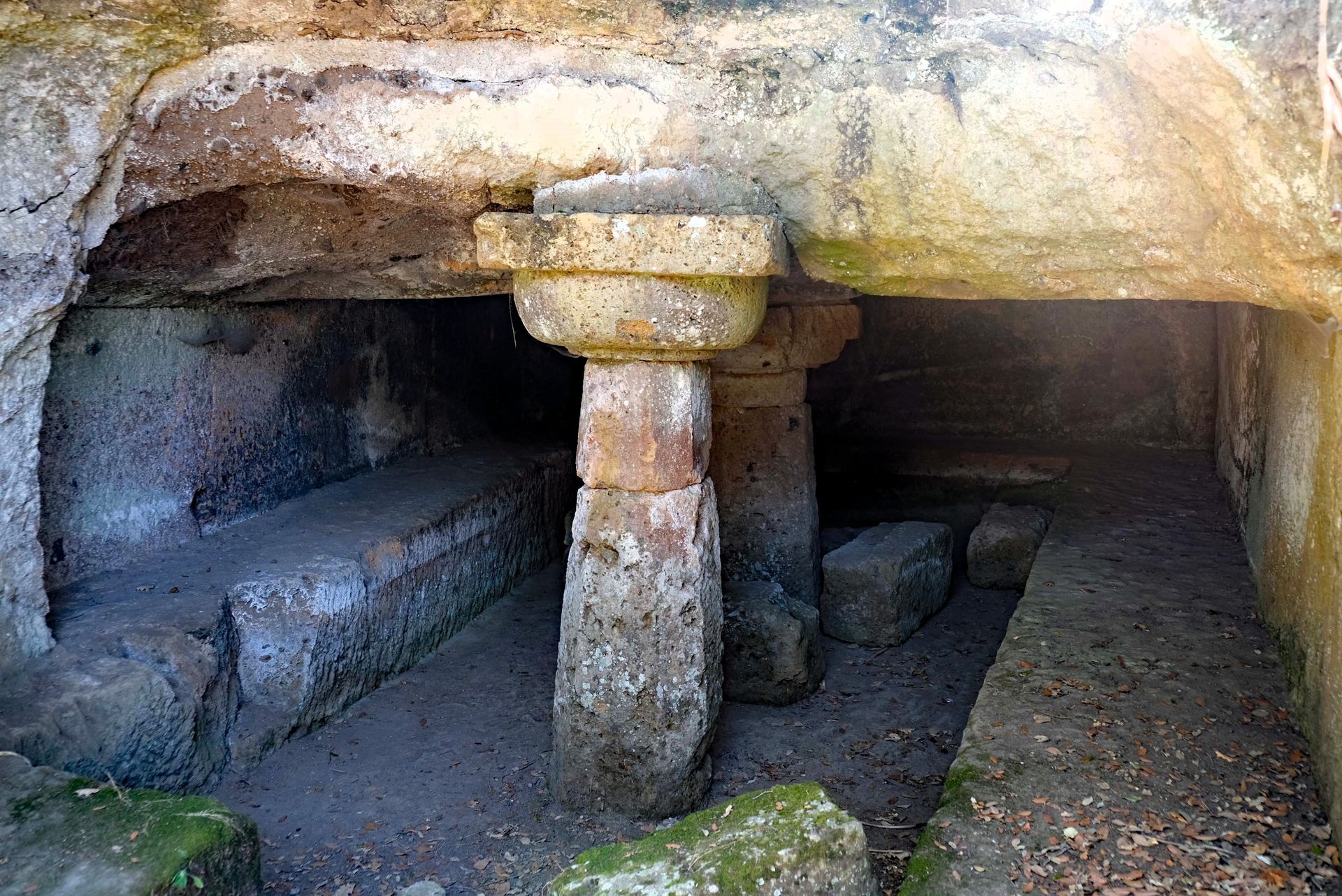 Grab der dorischen Säulen Cerveteri