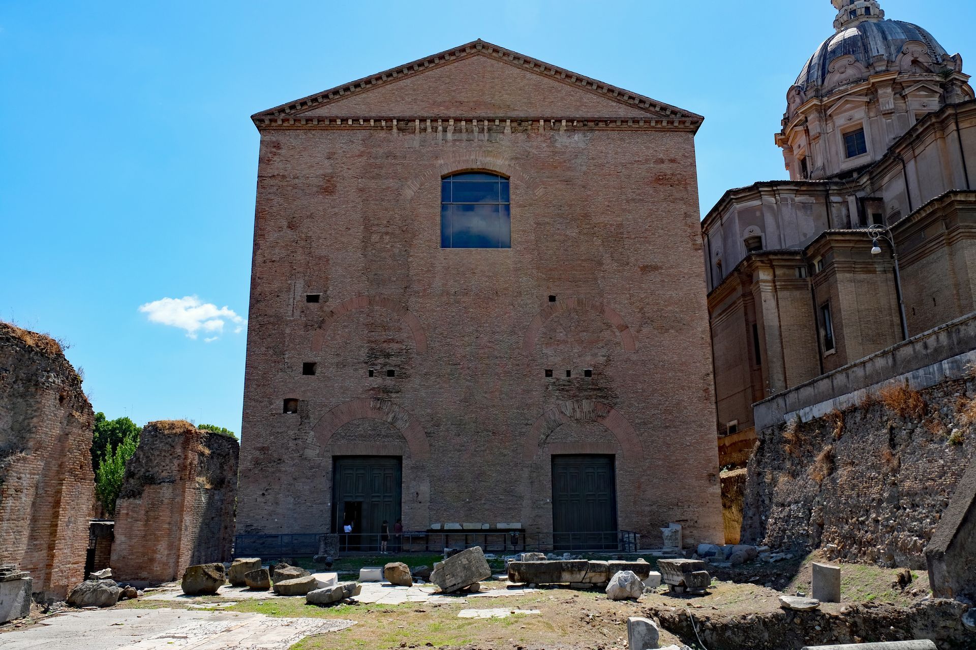 Curia Iulia - Forum Romanum