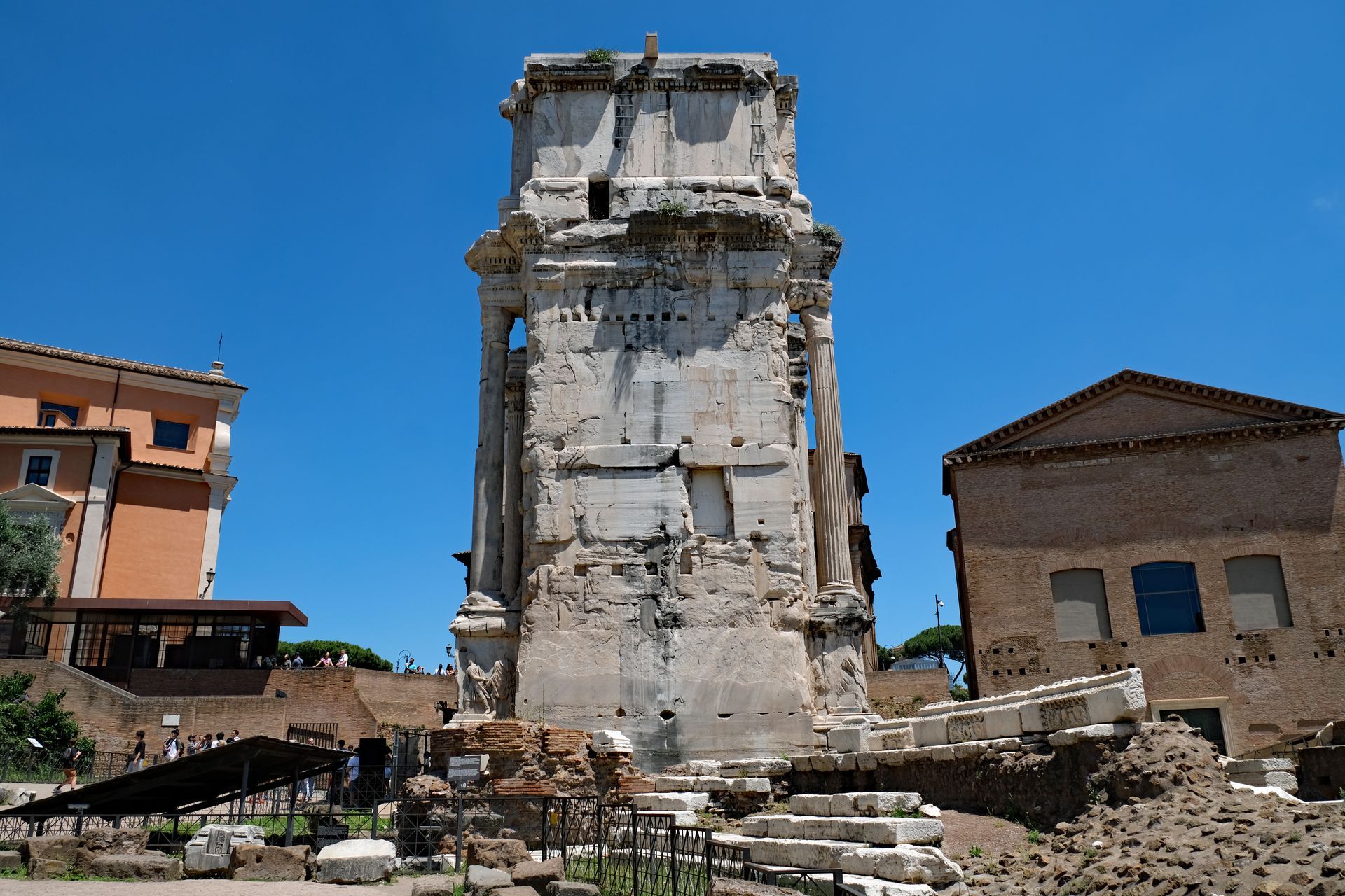 Septimius Severus-Bogen - Forum Romanum