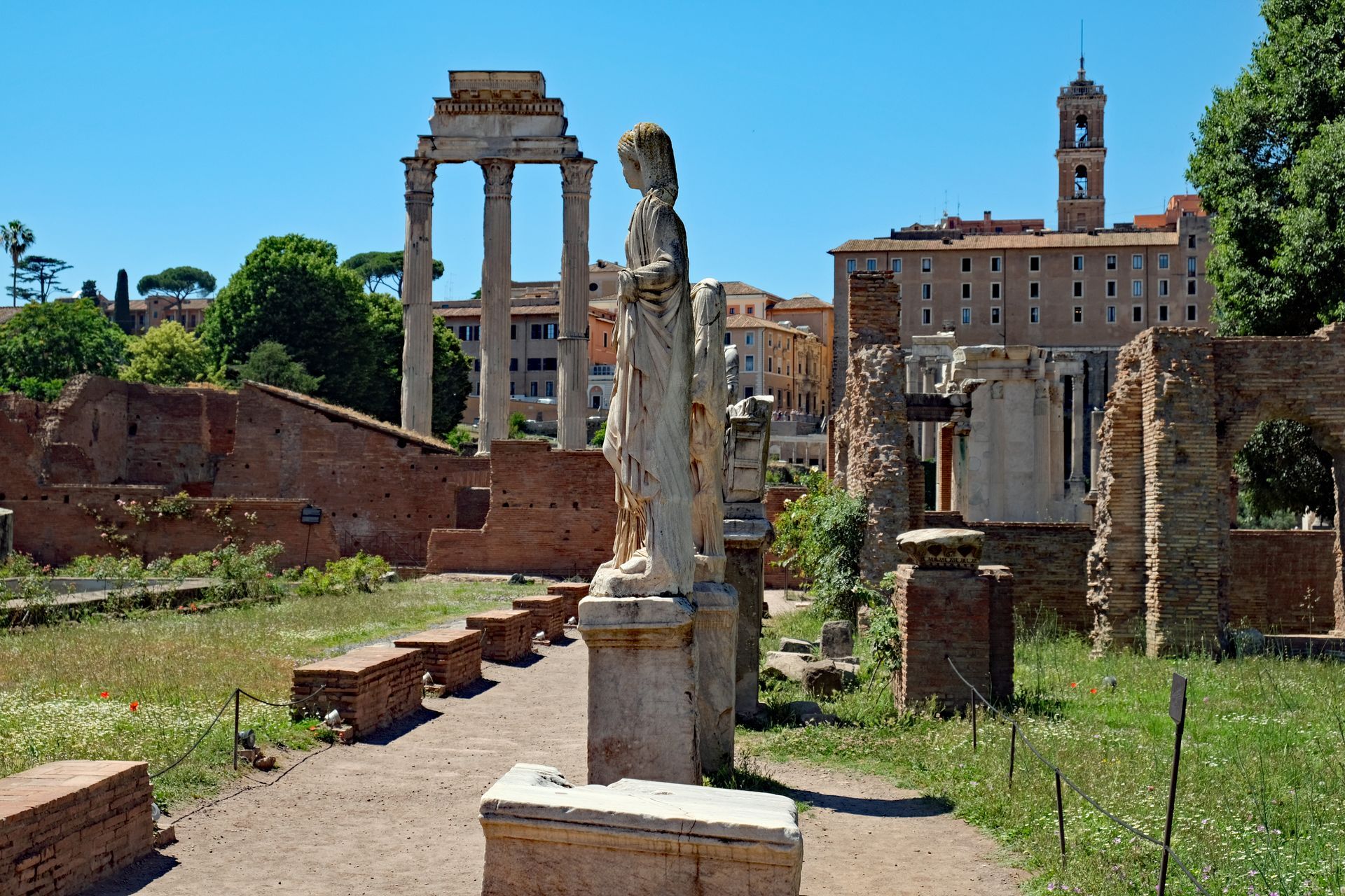 Haus der Vestalinnen -Forum Romanum