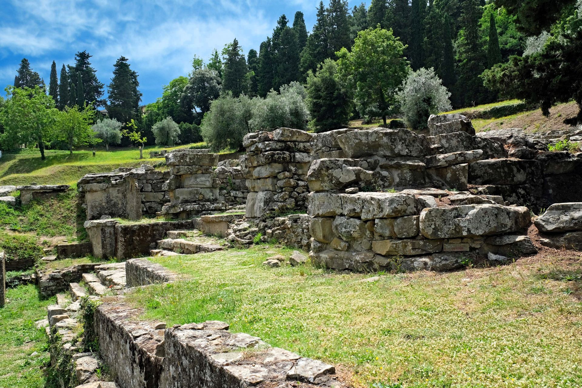 etruskischer Tempel Fiesole