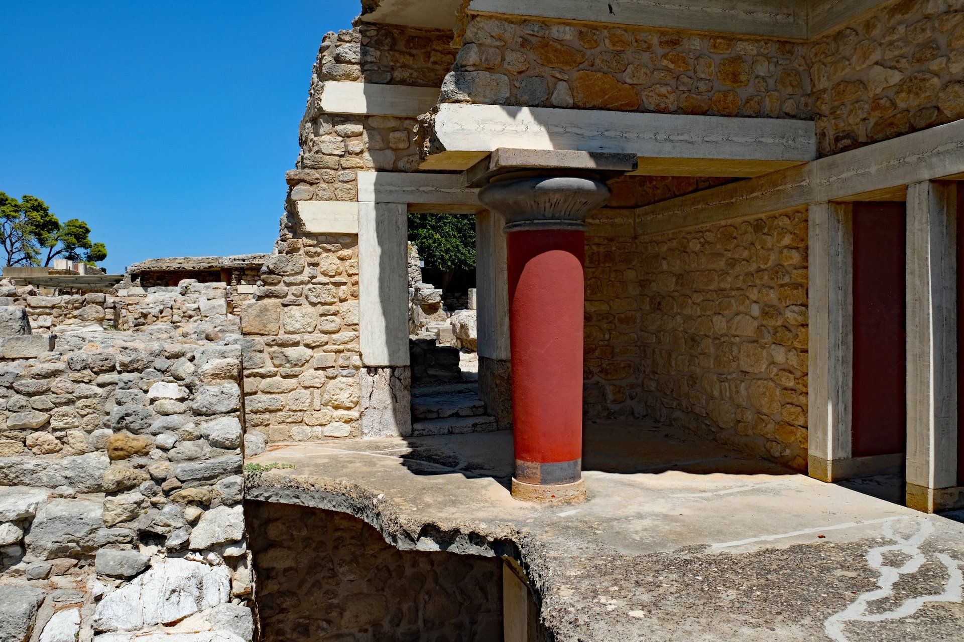 Knossos Südpropyläen
