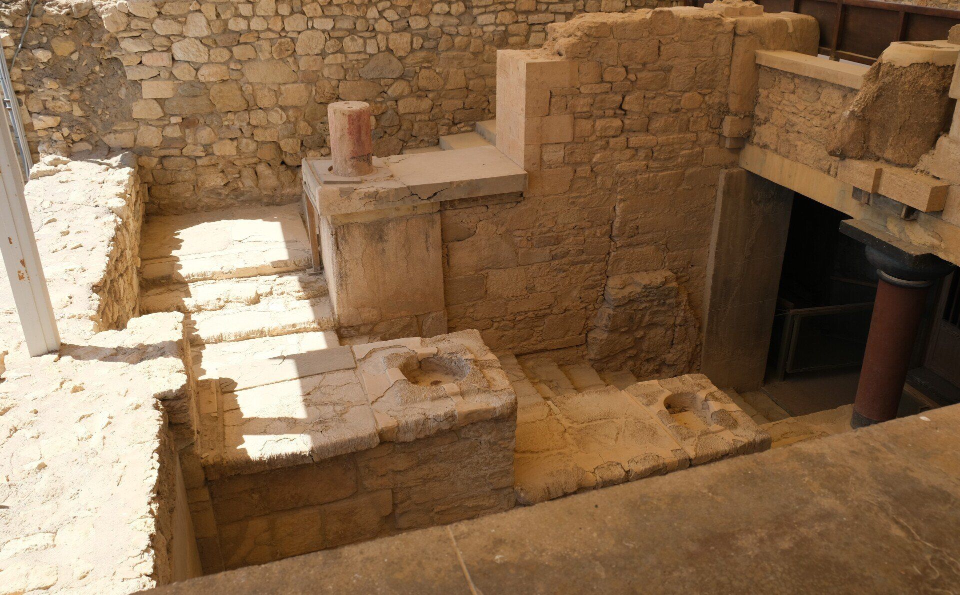 Großes Treppenhaus Knossos