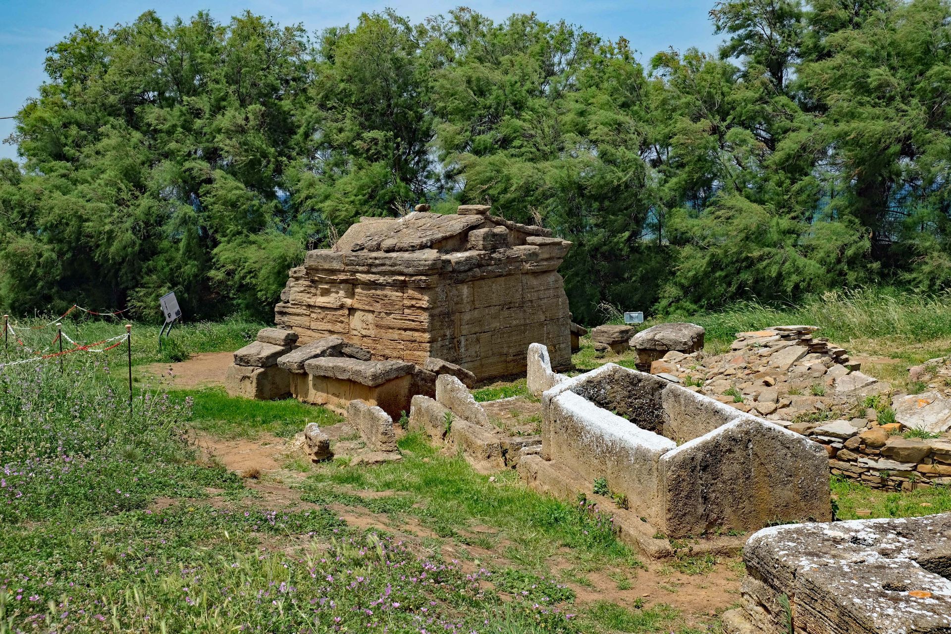 Cassone-Gräber Populonia