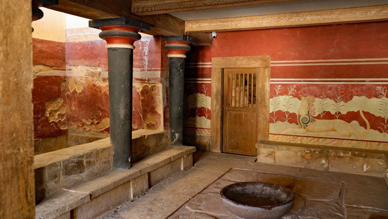 Die minoischen Paläste auf Kreta