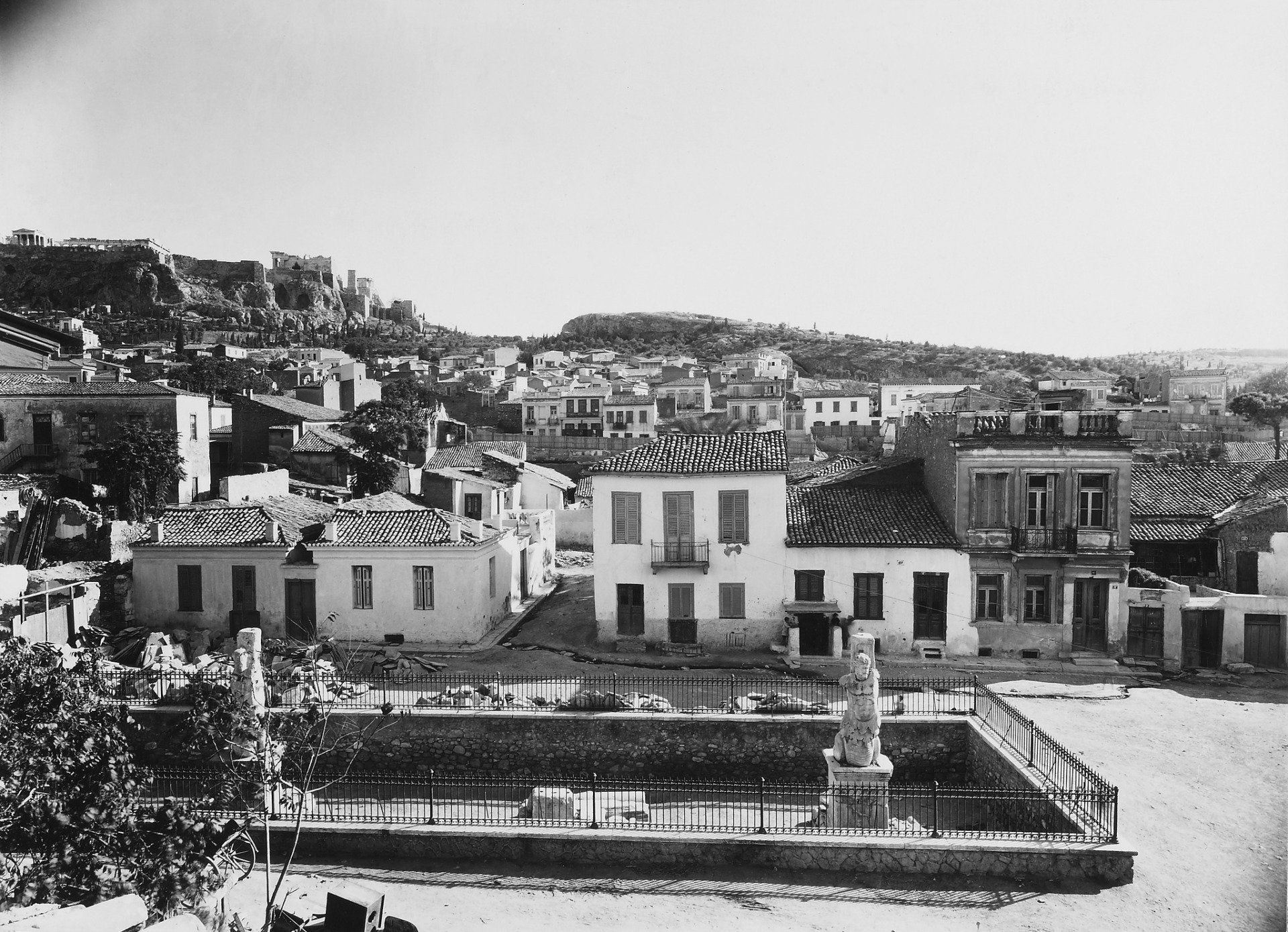 © Bild: ASCSA Digital Collections. American School of Classical Studies at Athens: Agora Excavations Die Agora von Athen 1935