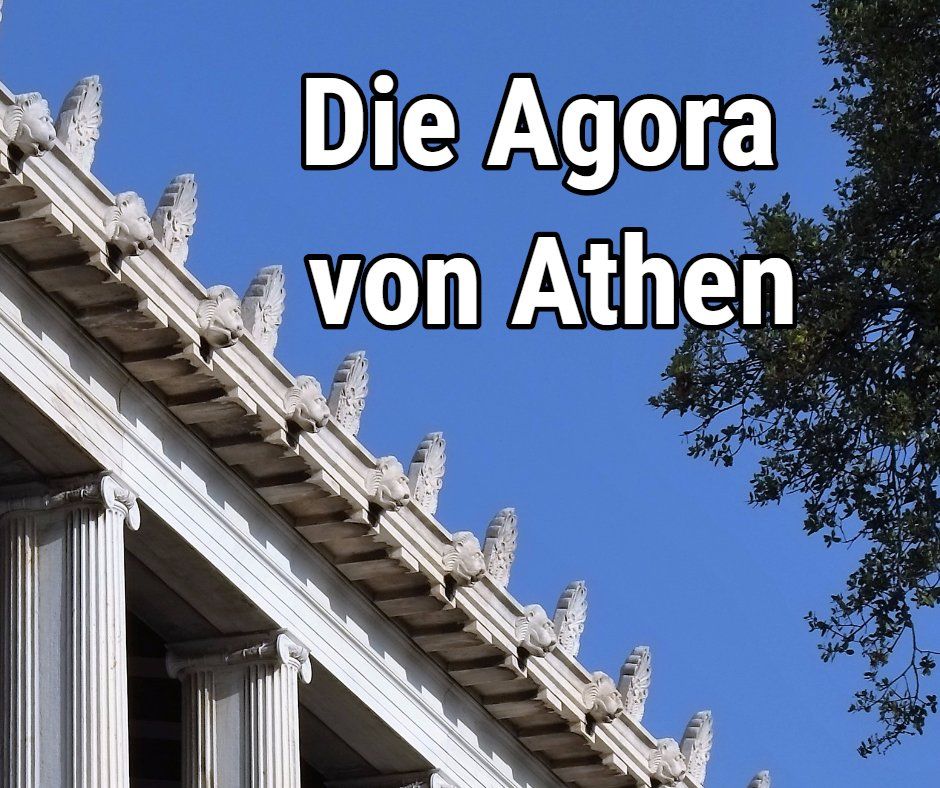 Die Agora von Athen