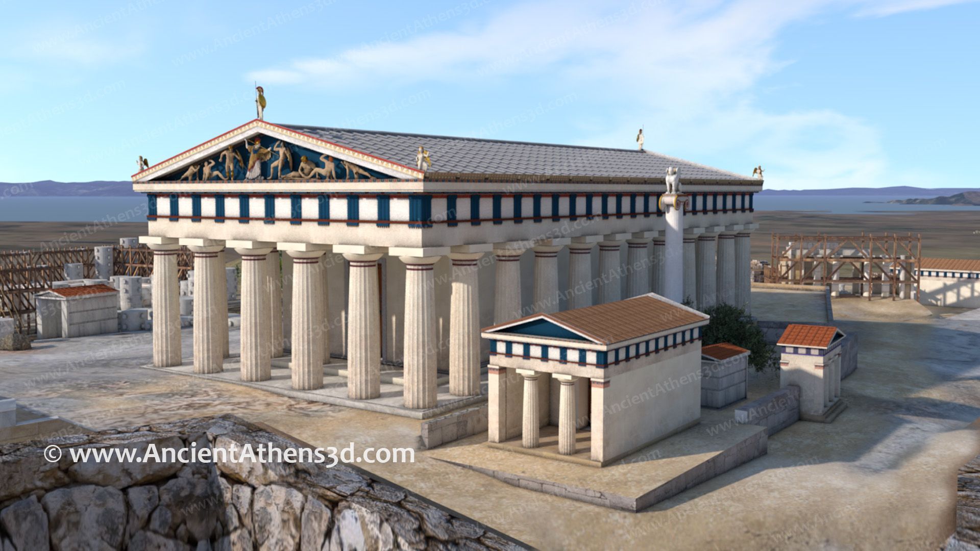 © Bild: Dimitrios Tsalkanis: ancientathens3d.com