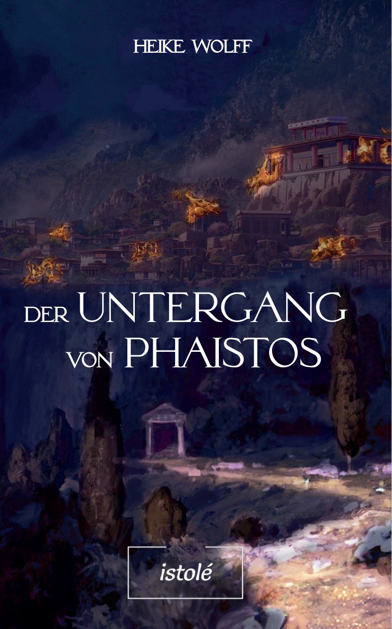 Cover zum Bronzezeitroman Der Untergang von Phaistos