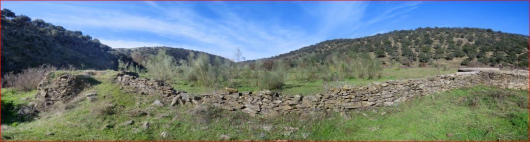 Paisaje de la ribera del Rio Almonte
