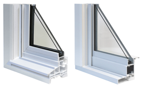 Bahamas Impact Window - Aluminum and Vinyl Frames