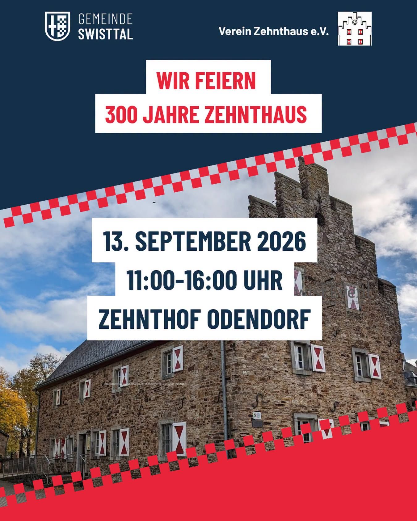 Plakat 300 Jahre Zehnthaus