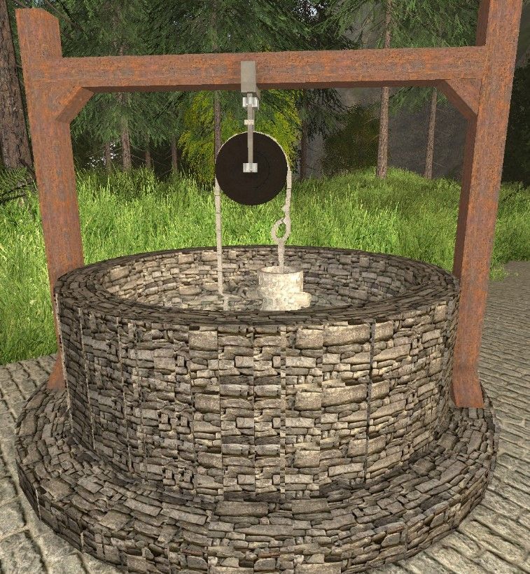 DBrunnen im Mittelalter (Quelle: forum.rising-world.net)