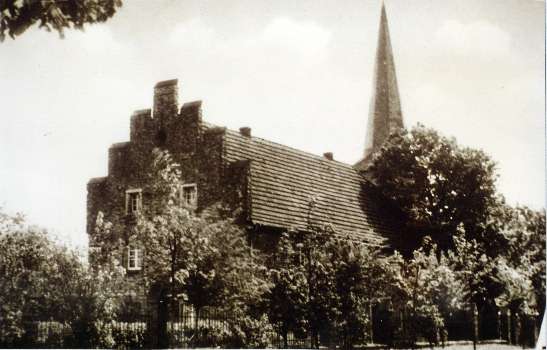 Postkarte Zehnthaus Odendorf um 1960