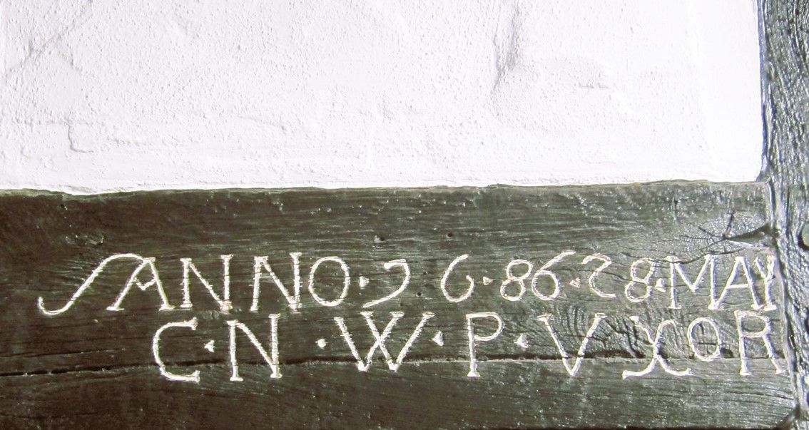 Kerner-Haus Inschrift (Foto: Klaus Peter Scholz)