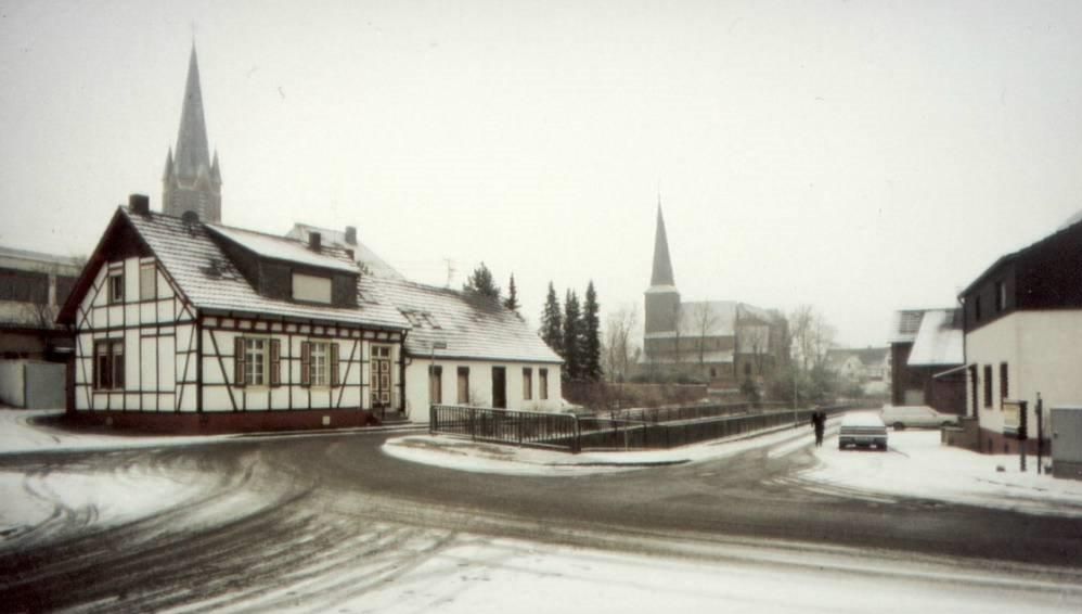 Die alten Odendorfer Schulgebäude in der Orbachstraße