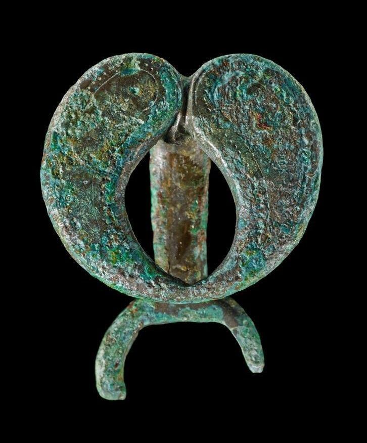 Keltischer Gürtelhaken, ca. 475 -350 v.Chr.. Fundort: Niederkassel, Rhein-Sieg-Kreis (LVR-Landesmuseum Bonn, Foto: J. Vogel)