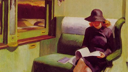 Edward Hopper, Compartment C, Car 293 (1938)