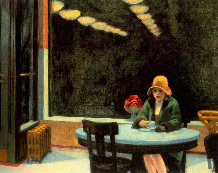 Edward Hopper, Automat (1927)