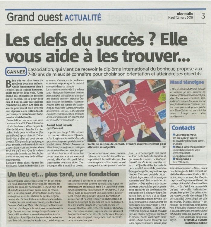INTERVIEW NICE MATIN
