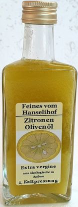 Zitronen Olivenöl