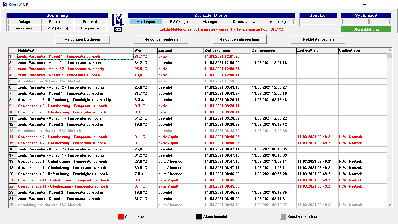 H.W. Mrotzek GmbH - Klimacomputer Software