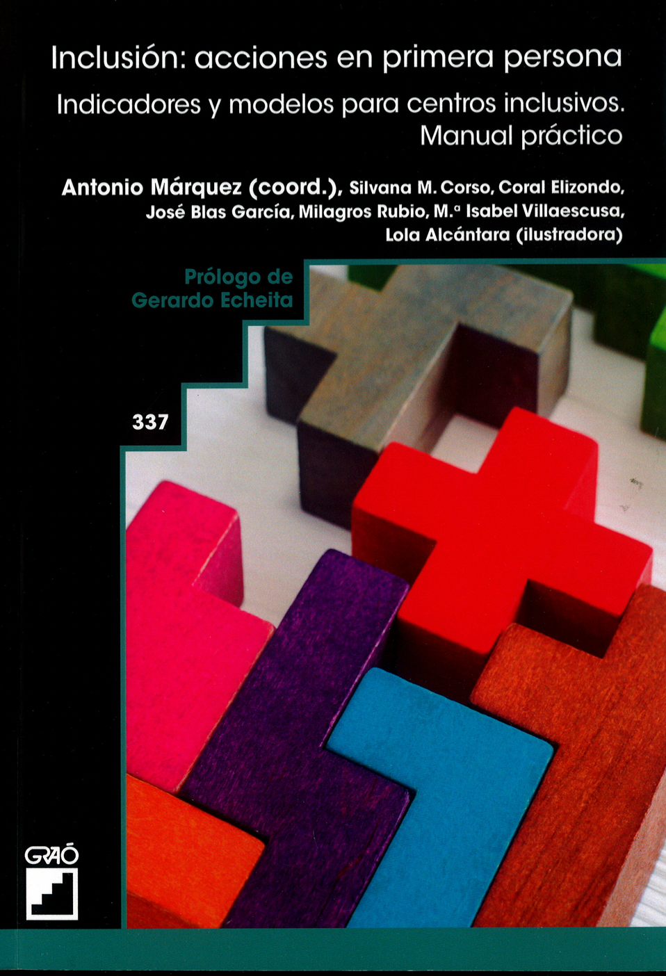 Portada del libro de Antonio Márzquez sobre educación inclusiva